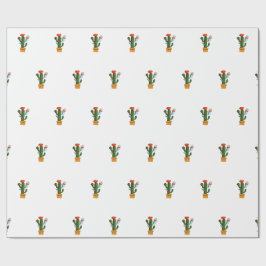 Kleiner Kaktus Geschenkpapier