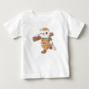 Kleiner Katzen-T - Shirt:) Baby T-shirt