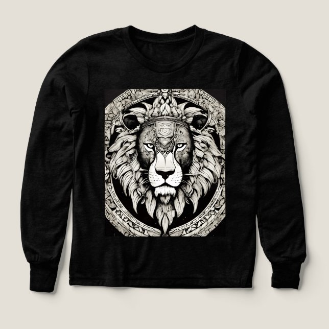 Kleiner King Lion T - Shirt - Spaß Style für Kinde (Design Vorderseite)