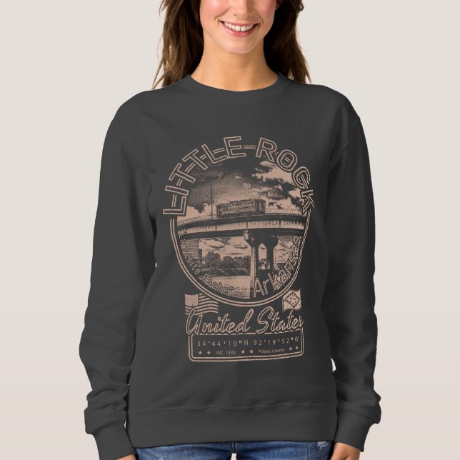 KLEINER KLEINER KARKANSAS - VINTAGER STADTTROLLEIN SWEATSHIRT (Vorderseite)