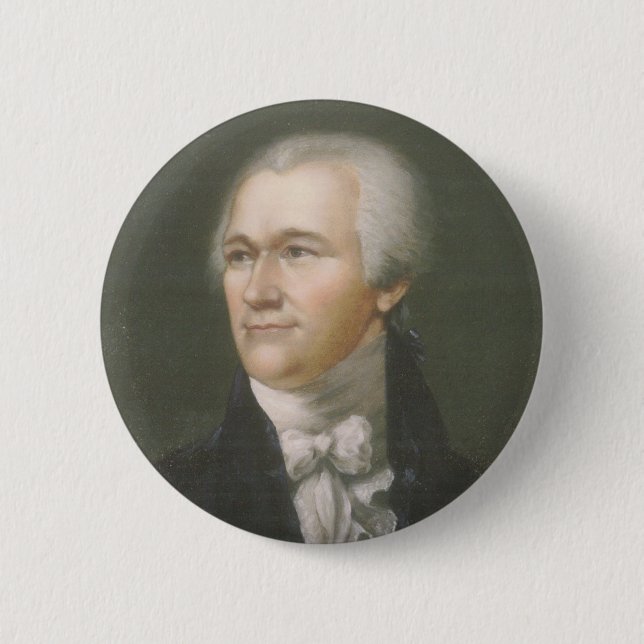 Kleiner Knopf Alexander Hamiltons Button (Vorderseite)