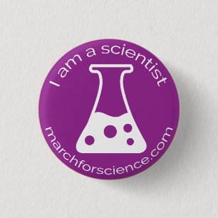 Kleiner Knopf - Chemie Button