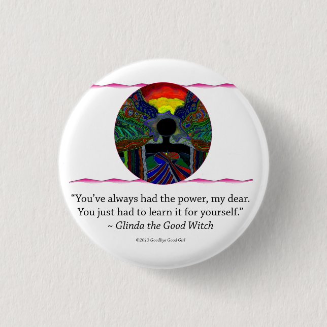 Kleiner Knopf - Glinda Button (Vorderseite)