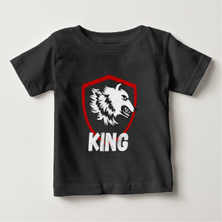 Kleiner König Löwe Baby T-Shirt