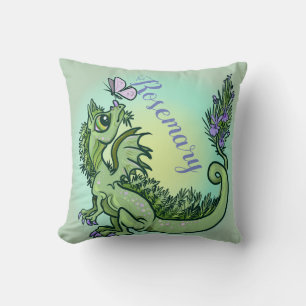 Kleiner Kräuterdrache ~rosemary Kissen