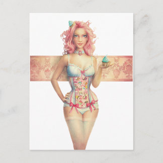 "Kleiner Kuchen" durch Schotten Howden Postkarte