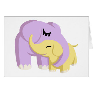 Kleiner Kuchen und Butter die Elefanten