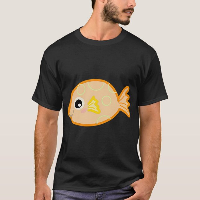 Kleiner Kugelfisch 2 T-Shirt (Vorderseite)