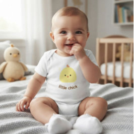 Kleiner Küken-Baby-Body Baby Strampler