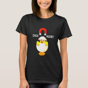 Kleiner Küken Magnet Ostern Küken Scherz Lustiges  T-Shirt