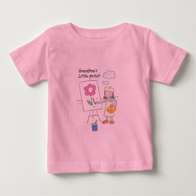 Kleiner Künstler Baby T-shirt (Vorderseite)