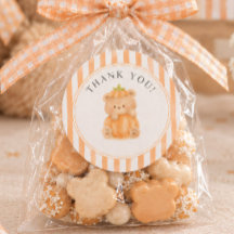 Kleiner Kürbis auf dem Weg Bär Baby Shower