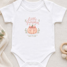 Kleiner Kürbis-Baby Herbst Schwangerschaft Bodysui