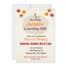 kleiner Kürbis, der EINEN