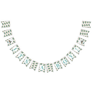 Kleiner Kürbis Es ist eine Baby-Dusche Wimpelkette