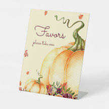 Kleiner Kürbis, Herbstlaub bevorzugen