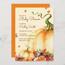 Kleiner Kürbis, Herbstlaube Babydusche