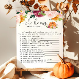 Kleiner Kürbisblumengarten Wer das beste Spiel der