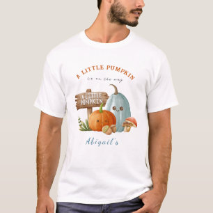 Kleiner Kürbisdusche Mama T - Shirt