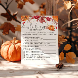 Kleiner Kürbisfall Wer das beste Spiel der Mama ke