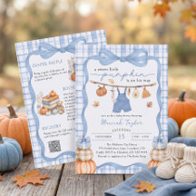 Kleiner Kürbisjunge Kleidung Herbst-Baby-Party