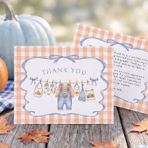 Kleiner Kürbisknabe Herbst-Baby-Party