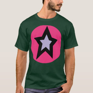 Kleiner Lavendel rosa Circle Graphic T-Shirt