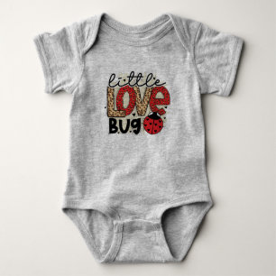 Kleiner Liebeskäfer Valentinstag Baby Strampler