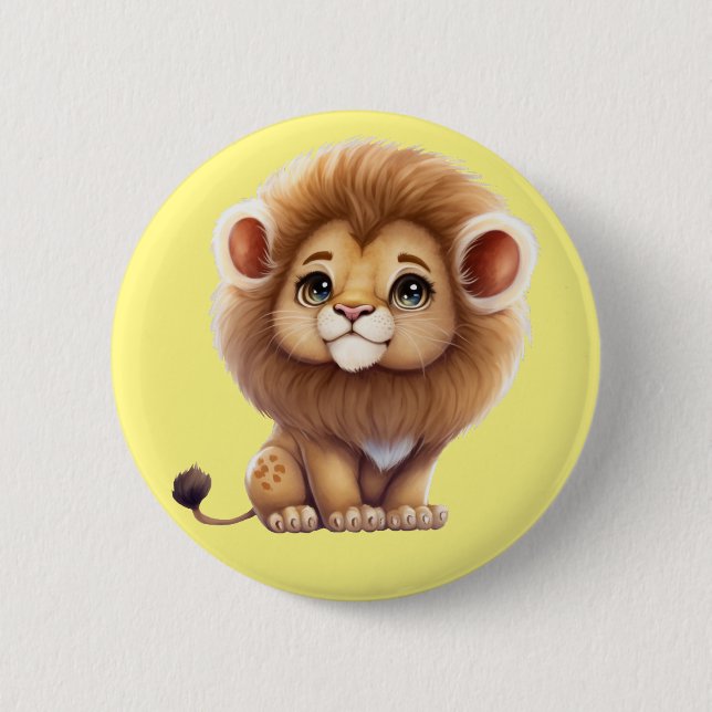 Kleiner Löwe Button (Vorderseite)
