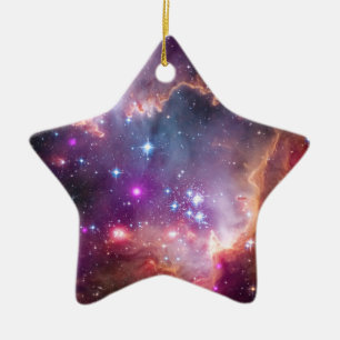 Kleiner magellanischer Cloud-Galaxy-Raum Keramikornament