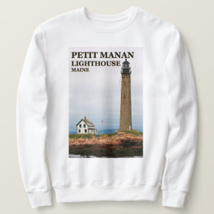 Kleiner Manan-Leuchtturm, Maine-Sweatshirt Sweatshirt