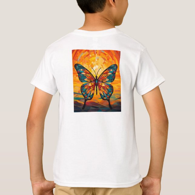 "Kleiner Mann, großes Party" T-Shirt (Rückseite)