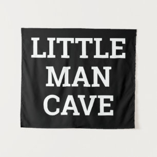 Kleiner Mann Höhle Boy's Room Kinderzimmer Spielsa Wandteppich