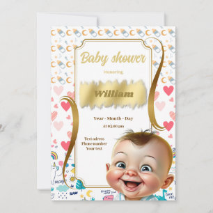 Kleiner Mann in Sicht! Einladung