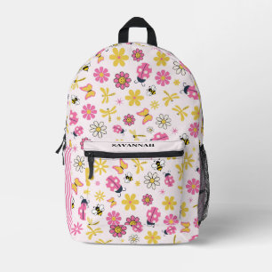 Kleiner Marienkäfer Rosa Mädchen Baby-Party Bedruckter Rucksack