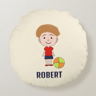 Kleiner Meister Rundes Kissen