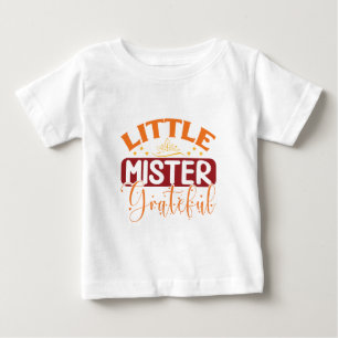 Kleiner Mister Dankbar - Erntedankfest  Baby T-shirt