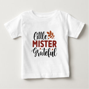 Kleiner Mister Dankbar - Erntedankfest Baby T-shirt