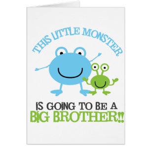 Kleiner Monster-großer Bruder-T - Shirt