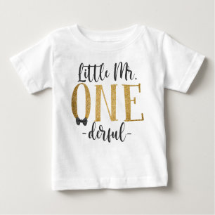 Kleiner Mr. One Derful Baby T - Shirt