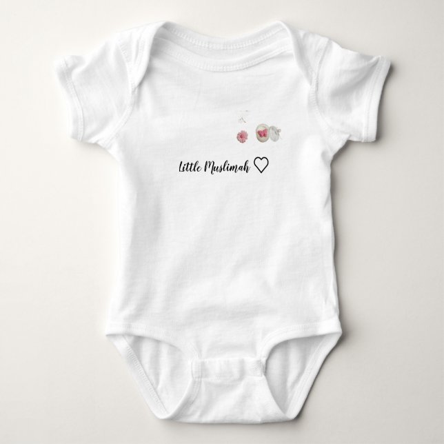 Kleiner Muslimah-Strampler Baby Strampler (Vorderseite)