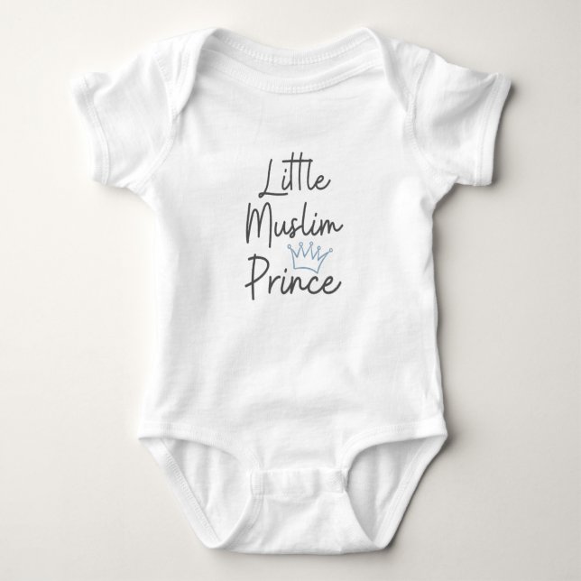 Kleiner muslimischer Prinz Baby Strampler (Vorderseite)