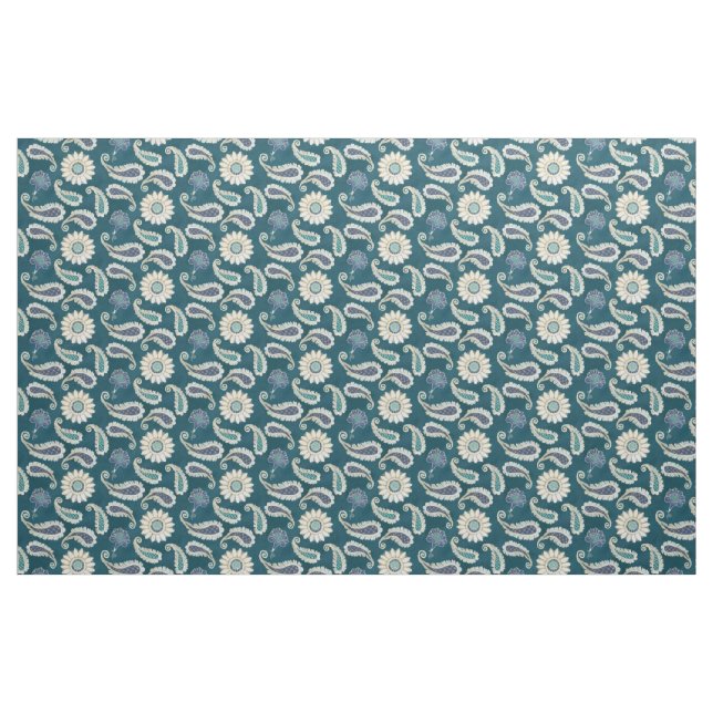 Kleiner Muster-Marokkaner Paisley modernes MIT Stoff (Fat Quarter (45,7 x 55,9 cm))