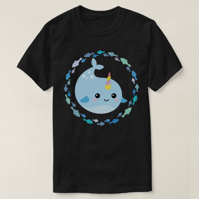 Kleiner Narwal 1 T-Shirt (Design vorne)