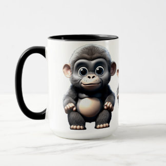 Kleiner Niedlicher Gorilla Tasse