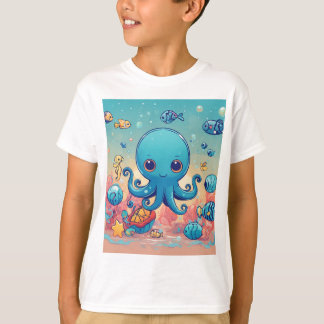Kleiner niedlicher KrabbenT - Shirt. T-Shirt
