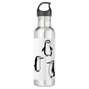 kleiner niedlicher Penguin drei Edelstahlflasche