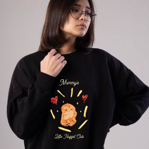 Kleiner Nugget-Damenhoodie Sweatshirt