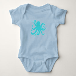 Kleiner Octopus Baby Body Anzug - Niedliche Meeres Strampler