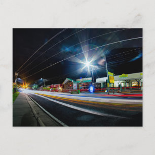 Kleiner Ort in der Nähe des Sees lockt Nord-Carol Postkarte